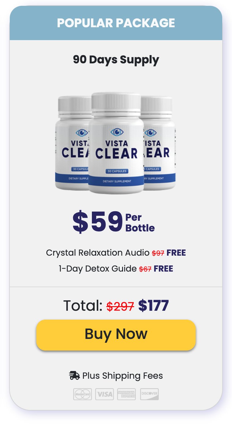 Vista Clear - 3 Bottles